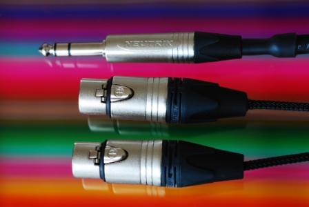 Stereo Jack to 2 x XLR Female on 2 pair