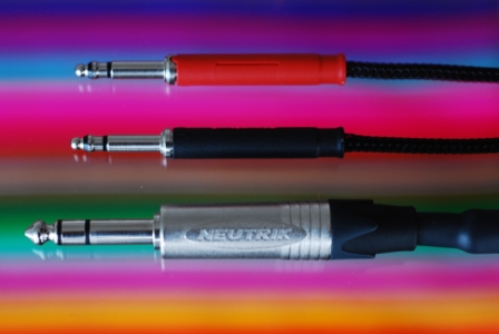 Stereo Jack to 2 x Bantam Leads