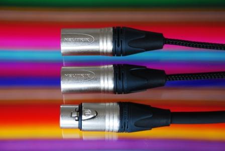 XLR Female to 2 x XLR Male Leads