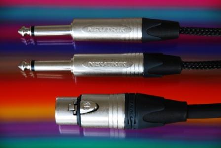 XLR Female to 2 x Mono Jacks