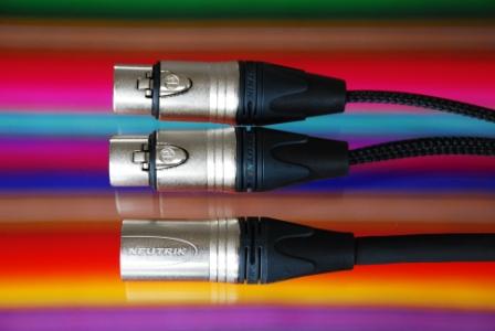 XLR Male to 2 x XLR Female Leads